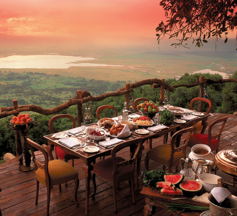True Luxurious style of Ngorongoro crater Lodge
